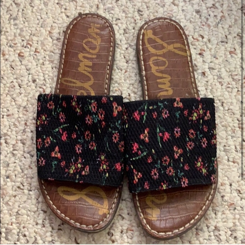 Sam Edelman Floral Sandals